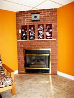 100A North Murray Street, Trenton - Gas Fireplace in Rec Room