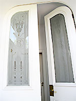 10 Patterson Street, #306 - Etched Glass at Entrance