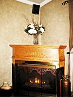 11 Howard Street - Fireplace in Dining Room