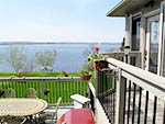 216 Old Orchard Road - View to Upper Deck and Bay