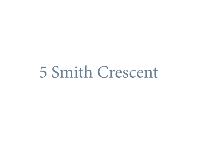 5_Smith_Cres_Title_Page