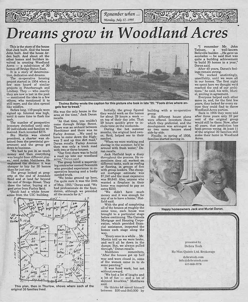 Woodland Acres - News article