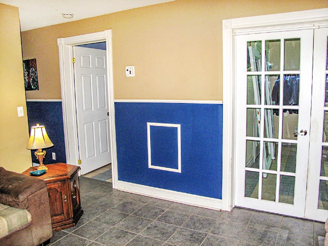 1079 Harold Road - French Doors in Rec Room