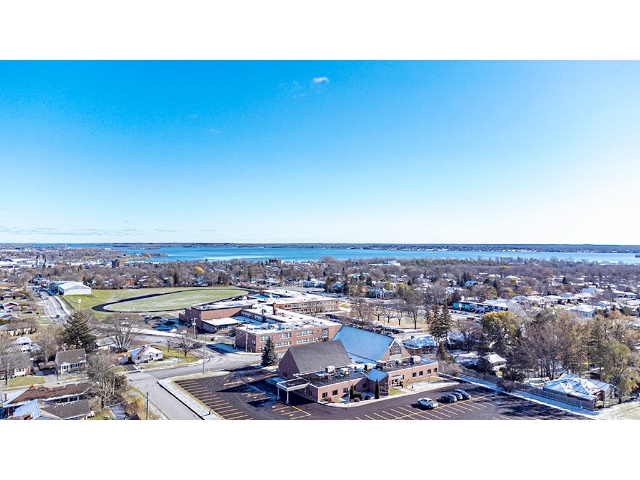 18 Gearin Street - Aerial to Bay