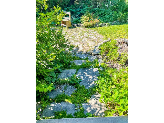 32 Hillside Street - Stone Pathway