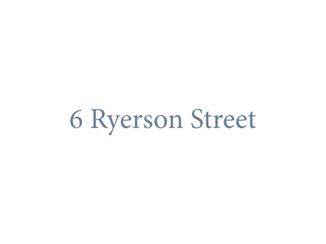 6 Ryerson Street